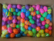 36PCS colorful plastic Easter eggs can be filled with Easter eggs, lucky surprise eggs, Easter decorations, Easter basket fillers, suitable for all kinds of activities and themed parties.
