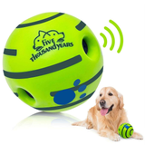 Interactive dog toy, sound ball, rolling, barking, dog self-entertainment, dog boredom relief, bite-resistant, gnawing, barking, no batteries, pet interactive ball toy, dog IQ training ball toy In Australia - Darrahopens