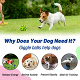 Interactive dog toy, sound ball, rolling, barking, dog self-entertainment, dog boredom relief, bite-resistant, gnawing, barking, no batteries, pet interactive ball toy, dog IQ training ball toy In Australia - Darrahopens