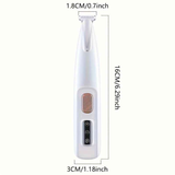 Pet electric clipper dog foot hair trimmer cat foot hair trimmer dog LED light clipper hair trimmer electric clipper h