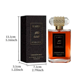 100ml women's perfume, chocolate, vanilla, musk, long-lasting sweet fragrance, women's fragrance spray, body/hair spray, alcohol-free, travel size, easy to carry, alcohol-free, suitable for daily/date/vacation/party, ideal gift for women/birthday gift/Chr