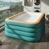Large inflatable swimming pool, green swimming pool, suitable for home yard, outdoor pool, summer family gathering, must-have pool for playing water In Australia - Darrahopens