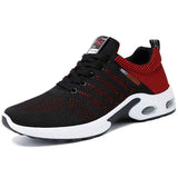 Men's Fashion Sneakers with Breathable Mesh and Cushioned Sole - Blue - Size 12(AU12/EU45) In Australia - Darrahopens