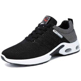 Men's Fashion Sneakers with Breathable Mesh and Cushioned Sole - Blue - Size 6(AU6/EU39) In Australia - Darrahopens