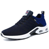 Men's Fashion Sneakers with Breathable Mesh and Cushioned Sole - Gray - Size 7(AU7/EU40) In Australia - Darrahopens