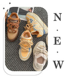 Amber Sneakers Vintage Unisex Shoes Couple Sneakers Classic Court Shoes - Cheese yellow - Size 7(AU7/EU40) In Australia - Darrahopens