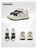 Camellia Platform Sneakers Chunky Canvas Shoes Unisex High-Top Sneakers Height - Camellia - Size 10(AU10/EU43) In Australia - Darrahopens