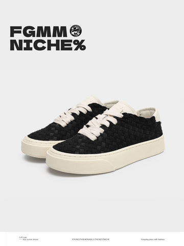 M-SHOE-81835 - Black and white - Size 10(AU10/EU43) In Australia - Darrahopens