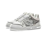 Women'S Casual Board Shoes Silver Snake Sneakers Trendy Women'S Sneakers - Silver - Size 9(AU9/EU40)
