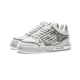 Women'S Casual Board Shoes Silver Snake Sneakers Trendy Women'S Sneakers - Silver - Size 4(AU4/EU35)