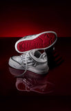 Women'S Casual Board Shoes Silver Snake Sneakers Trendy Women'S Sneakers - Silver - Size 7(AU7/EU38)