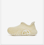 3d Printed Running Shoes Lightweight Running Shoes Breathable Sneakers Custom - Beige - Size 5(AU5/EU36) In Australia - Darrahopens