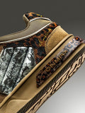 Leopard Print Sneakers Platform Chunky Shoes High-Top Casual Shoes Unisex - Leopard print brown - Size 5(AU5/EU36) In Australia - Darrahopens