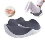 Seat Cushion for Office Chair Orthopedic Memory Foam Coccyx Support Pad Sciatica Pain Relief Tailbone Back Comfort Posture Alignment Pressure Massage Home Car Work - Dark Gray - Size 1 Pack