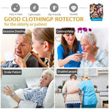 3 Pack Adult Bibs for Women, Reusable Adult Bibs for Eating with Optional Crumb Catcher, Waterproof Washable Dining Clothing Protector, Gifts for Women/Mom