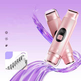 2-In-1 Hair Trimmer Portable Shaver Hair Removal Men'S Grooming Women'S - Blue - Size 20cm In Australia - Darrahopens