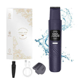 2in1 Hair Trimmer Electric Shaver Portable Shaver Hair Removal Men'S Grooming - Blue - Size 18cm In Australia - Darrahopens