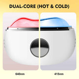 7-in-1 Red Light Facial Massager, Electric Gua Sha 7 Color LED Light Therapy for Face, Hot & Cold Facial Scraping Tool with Vibration, Pulse, Heated Lifting, Ice Roller In Australia - Darrahopens