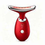 Face Neck Tool for Skin Care, Electric Neck Face Lifting Device for Wrinkle Removal - Red - Size 89mm In Australia - Darrahopens