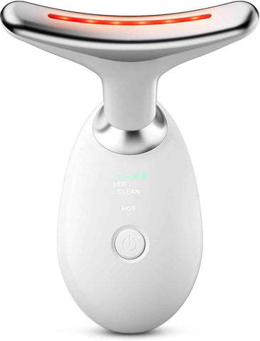 Face Neck Tool for Skin Care, Electric Neck Face Lifting Device for Wrinkle Removal - White - Size 89mm In Australia - Darrahopens