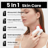 Microcurrent Facial Device,Latest Red Light Technology，Enhances The Ability to Lift The Face and Tighten The Skin，Facial Wrinkle Equipment，Smart Photon Micro-Current Device - Pink - Size 15cm In Australia - Darrahopens