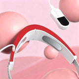 Smart V-Face Beauty Device with Red/Blue Light & Microcurrent - 8 Modes, Adjustable Intensity, Constant Heat Massager for Skin Tightening & Contouring, Wireless Remote Included - Green - Size 200mm In Australia - Darrahopens