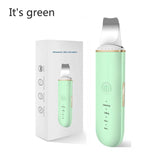 Skin Scrubber Face Skin Spatula Facial Scrubber Spatula for Deep Cleansing Blackhead Remover Pore Cleaner with 4 Modes - Green - Size 172mm In Australia - Darrahopens
