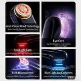 At-Home Facial Massager Beauty Device, 4-in-1 Microcurrent Face Lifting Tool with Red Light Therapy, Eye Care & Serum Infusion, Portable Skin Tightening Machine In Australia - Darrahopens