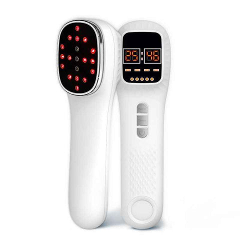 Red Light Spectrometer Device, 3 * 808nm Infrared 16 * 650nm Beads, 4 Modes 12 Levels Timer Home Handheld Spectrometer for Body Joints Muscles Relaxation Reduce Fatigue In Australia - Darrahopens