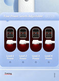 Red Light Spectrometer Device, 3 * 808nm Infrared 16 * 650nm Beads, 4 Modes 12 Levels Timer Home Handheld Spectrometer for Body Joints Muscles Relaxation Reduce Fatigue