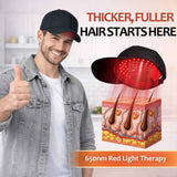 Laser Hair Growth Cap - 650nm Red Light Therapy for Hair Regrowth, Full Scalp Coverage Treatment for Men & Women with Thinning Hair, Portable & Hands-Free, Black In Australia - Darrahopens