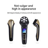 Facial Massager Device – Skin Care Tool for Anti-Aging– Face Lifting & Toning Massager for Hydration & Radiance – Home Spa for Women (Black) In Australia - Darrahopens
