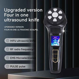 Facial Massager Device – Skin Care Tool for Anti-Aging– Face Lifting & Toning Massager for Hydration & Radiance – Home Spa for Women (Black) In Australia - Darrahopens