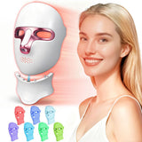 Red Light Therapy Mask for Face and Neck, LED Light Therapy Masks, USB-C Rechargeable, Facial Skincare & Radiance Care, Red Light Mask for Home, Travel, Yoga & Relaxation In Australia - Darrahopens