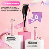 2-in-1 Bikini Trimmer for Women High Power Epilators Hair Removal Waterproof Electric Razors Women's Electric Razor Pubic Hair Trimmer Shaver for Women for Ladies Pubic, Face, Underarms, Legs In Australia - Darrahopens