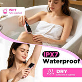 2-in-1 Bikini Trimmer for Women High Power Epilators Hair Removal Waterproof Electric Razors Women's Electric Razor Pubic Hair Trimmer Shaver for Women for Ladies Pubic, Face, Underarms, Legs In Australia - Darrahopens