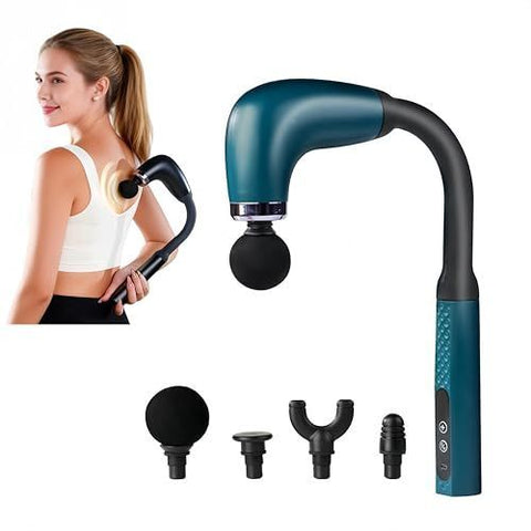 erchangeable heads for relieving muscle pain in the back/neck/shoulders/waist/arms/legs/and feet - Blue - Size 34cm*25*5cm In Australia - Darrahopens