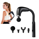 erchangeable heads for relieving muscle pain in the back/neck/shoulders/waist/arms/legs/and feet - Gray - Size 34cm*25*5cm