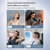 Smart Octopus Head Massager – 9 Modes, 360° Coverage, Wireless & Portable for Deep Relaxation - Black