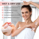 Bikini Trimmer for Women, 2 in 1 Electric Razors for Women, IPX7 Waterproof, USB Rechargeable Wet and Dry Shaver, Suitable for Hair Removal All Over The Body In Australia - Darrahopens