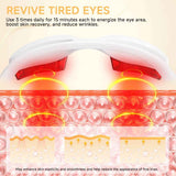 Under Eye Red Light Therapy Glasses, Eye Massager Devices for Relieve Eye Bag, Reducing Dark Circles and Puffiness, Smoothing Fine Lines with Microcurrent, Red-Light & Heat & Mood & Sleep Enhancement In Australia - Darrahopens