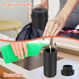 Silicone Dish Soap Dispenser, Reusable Dish Soap Bottle, Refillable Dish Soap Squeeze Bottle, 240ml/8oz Dishwashing Liquid Dispenser, Portable Hand Soap Bottle for Kitchen Sink - Blue - Size 14cm