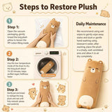 Long-Shaped Pillow Plush Pillow Hugging Pillow Soft Pillow Sleeping Pillow Gift - Blue - Size 33in In Australia - Darrahopens