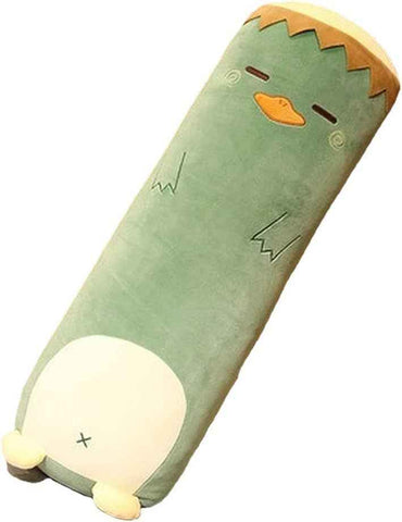 Long-Shaped Pillow Plush Pillow Hugging Pillow Soft Pillow Sleeping Pillow Gift - Green - Size 27in In Australia - Darrahopens