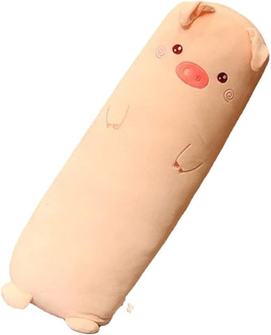 Long-Shaped Pillow Plush Pillow Hugging Pillow Soft Pillow Sleeping Pillow Gift - Pink - Size 39in In Australia - Darrahopens