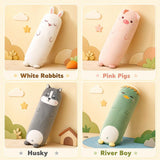 Long-Shaped Pillow Plush Pillow Hugging Pillow Soft Pillow Sleeping Pillow Gift - Yellow - Size 39in