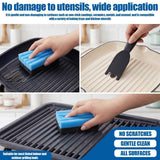 4-Pack Cleaning Sponge and 2-Pack Grill Scraper - Essential Grills Cleaning Kit for George Foreman & Most Grooved Indoor & Outdoor Grills and Sandwich Waffle Makers (6Pcs) In Australia - Darrahopens