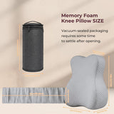 Side Sleeper Knee Pillow Hip Pain Relief Sciatica Pain Relief Ergonomic Leg - Light Gray - Size 35cm*25cm*16cm In Australia - Darrahopens