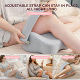 Side Sleeper Knee Pillow Hip Pain Relief Sciatica Pain Relief Ergonomic Leg - Pink - Size 35cm*25cm*16cm In Australia - Darrahopens