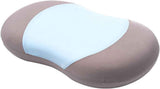 Soft and Comfortable Cat Belly Pillow Home Memory Foam Pillow Cervical Deep Sleep Memory Pillow High Pillow - Arc Patchwork - Size 55 * 35 * 11cm In Australia - Darrahopens